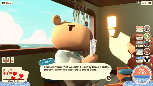 Sunshine Shuffle: A Narrative Poker Adventure - Game announcement