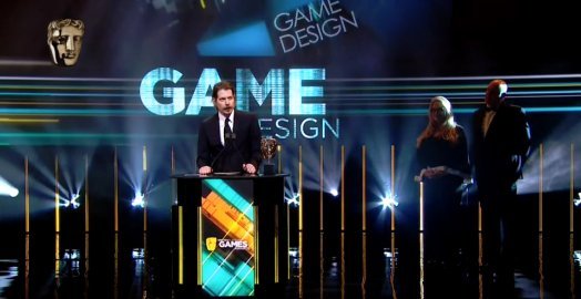 Lucas Pope at the BAFTA Game Awards
