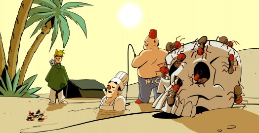 Buck Bradley Comic Adventure 2: The Sand and the Techno-pyramid