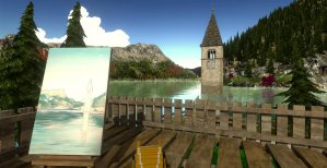 A Painter’s Tale: Curon, 1950