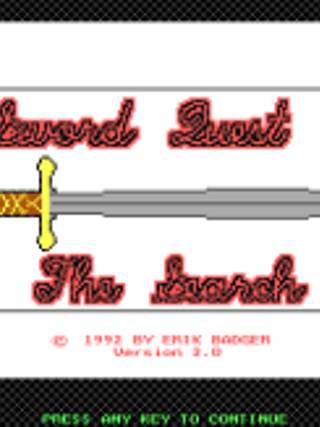 Sword Quest 1: The Search