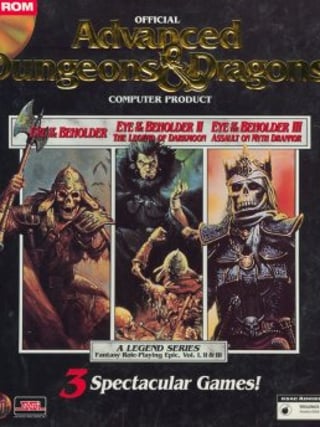 Eye of the Beholder / Eye of the Beholder II: The Legend of Darkmoon / Eye of the Beholder III: Assault on Myth Drannor