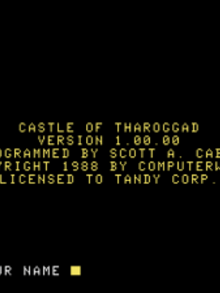 Castle of Tharoggad