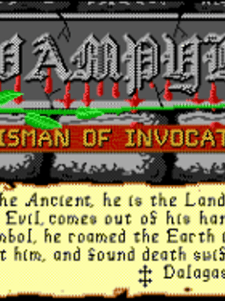 Vampyr: Talisman of Invocation