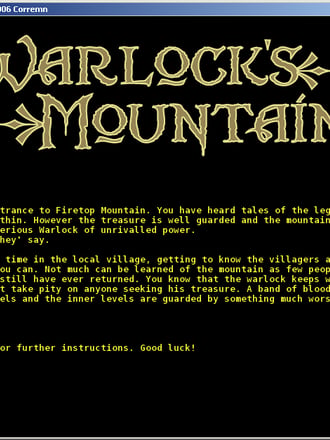 Warlock's Mountain