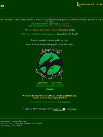 Legend of the Green Dragon