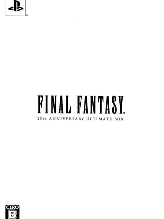 Final Fantasy: 25th Anniversary Ultimate Box