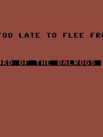 Lord of the Balrogs