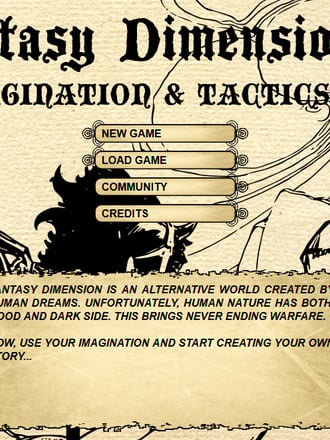 Fantasy Dimension: Imagination & Tactics