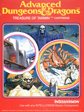 Advanced Dungeons & Dragons: Treasure of Tarmin Cartridge