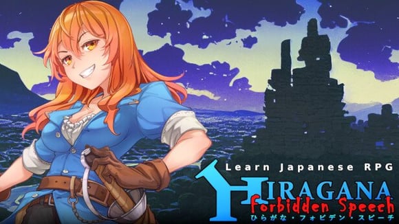Learn Japanese RPG: Hiragana Forbidden Speech