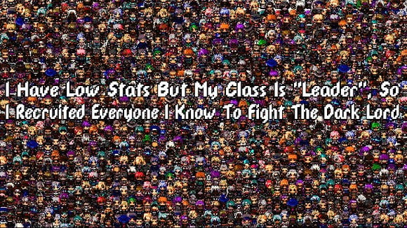 I Have Low Stats But My Class Is “Leader”, So I Recruited Everyone I Know to Fight the Dark Lord