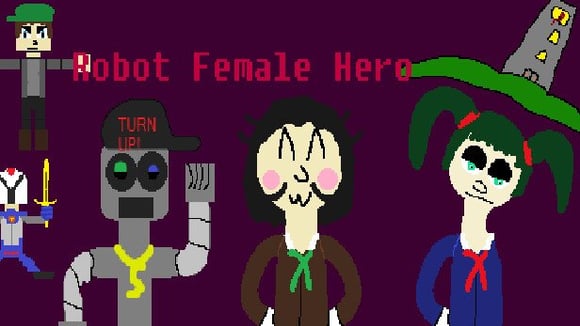 Robot Female Hero 1