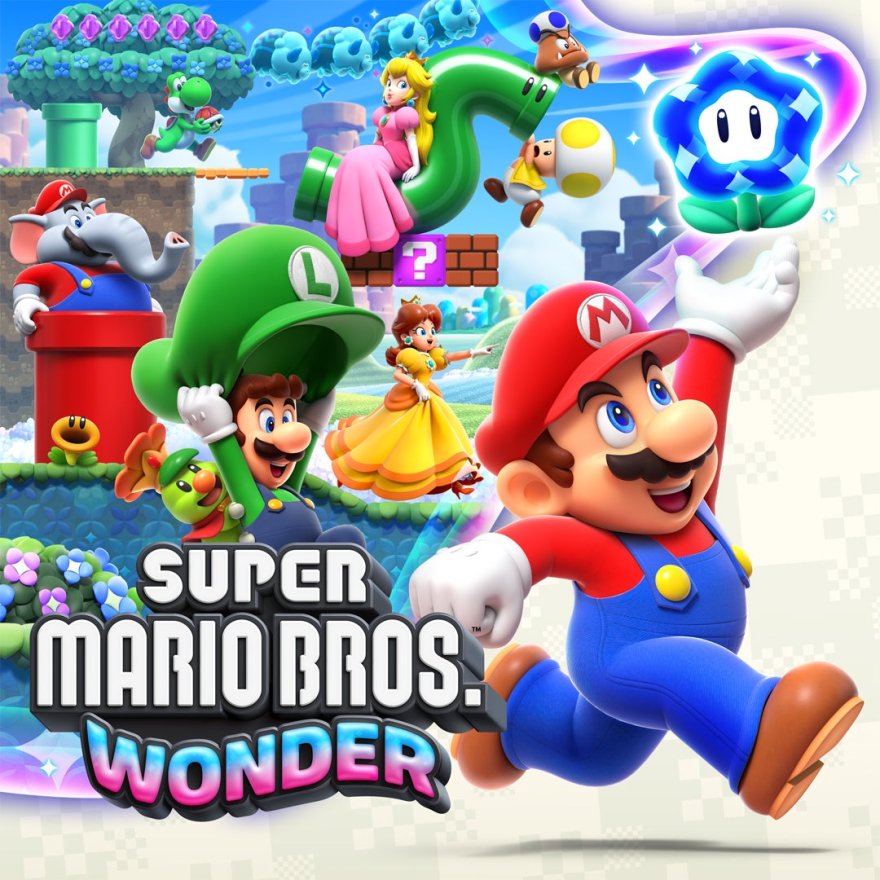 Super Mario Bros. Wonder - Game Poster