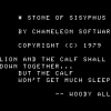 The Stone of Sisyphus - Screenshot #1