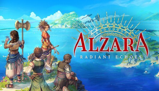 ALZARA Radiant Echoes - Game Poster