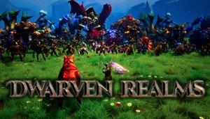 Dwarven Realms - Game Poster
