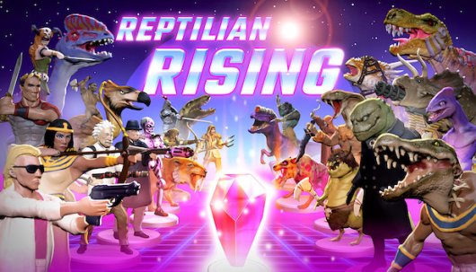 Reptilian Rising - Game Poster