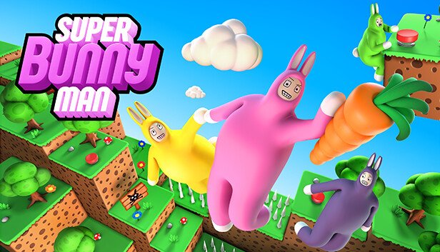 Super Bunny Man - Game Poster