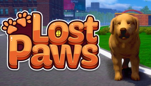 Lost Paws - Game Poster