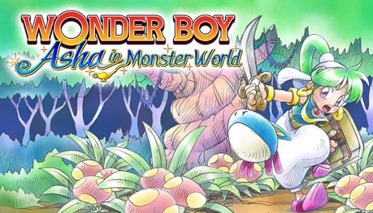 Wonder Boy: Asha in Monster World - Game Poster