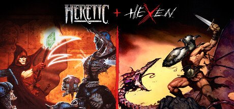 Heretic + Hexen - Game Poster