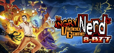 Angry Video Game Nerd 8-bit - Game Poster