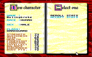 Screenshot #66384 for Knights of Legend (1989)