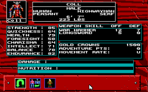 Screenshot #66386 for Knights of Legend (1989)