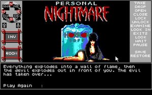 Elvira: Personal Nightmare - Game Poster