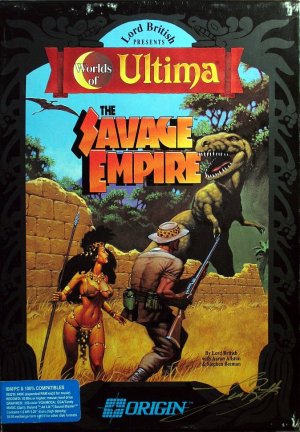 Worlds of Ultima: The Savage Empire - Game Poster