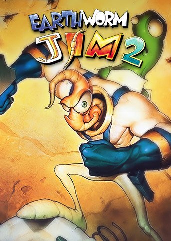 Earthworm Jim 2 box art