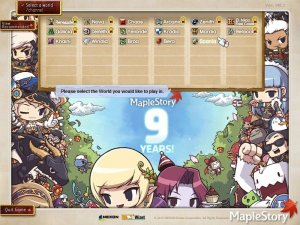 Screenshot #1 - MapleStory