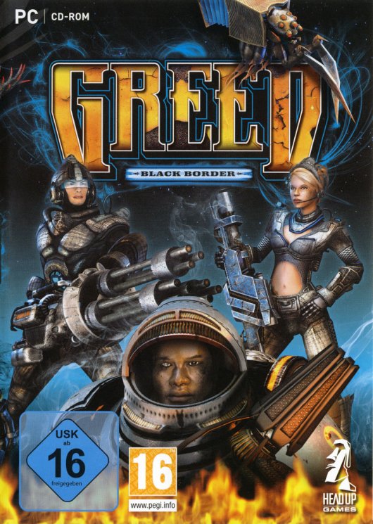 Greed: Black Border - Game Poster