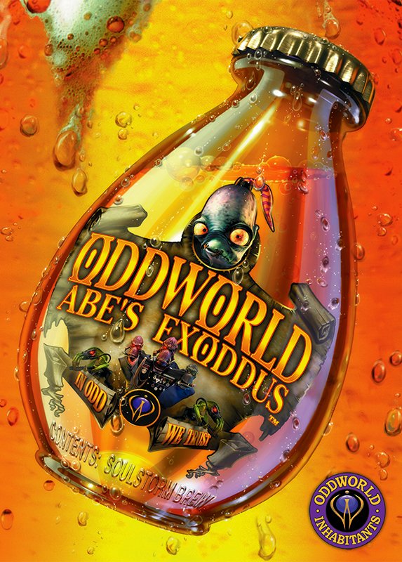 Oddworld: Abe’s Exoddus box art