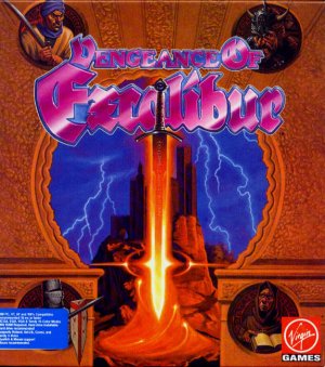 Vengeance of Excalibur - Game Poster