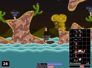 Worms 2 screenshot 3