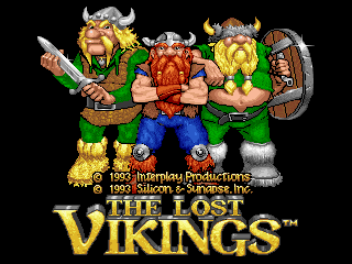 The Lost Vikings box art