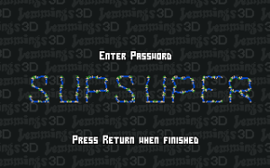 Lemmings 3D screenshot 2
