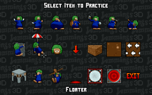 Lemmings 3D screenshot 3