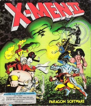 X-Men II: The Fall of the Mutants - Game Poster
