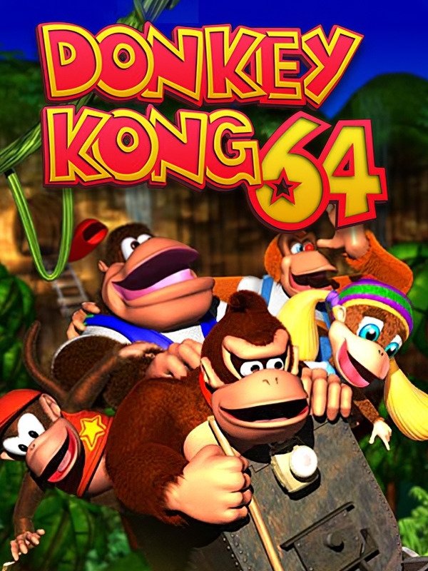 Donkey Kong 64 box art