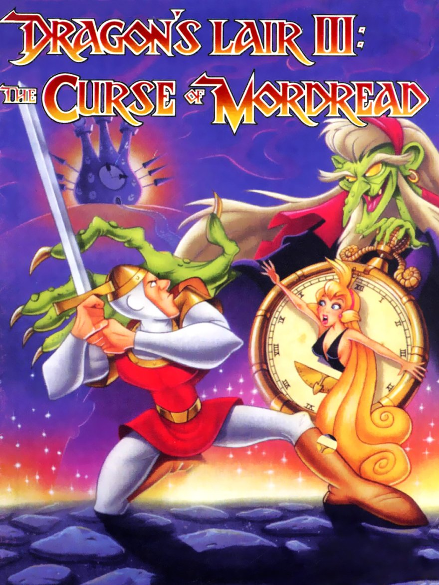 Dragon’s Lair 3 box art