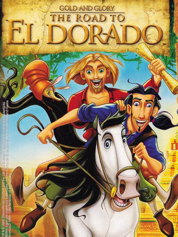 Gold and Glory: The Road to El Dorado box art
