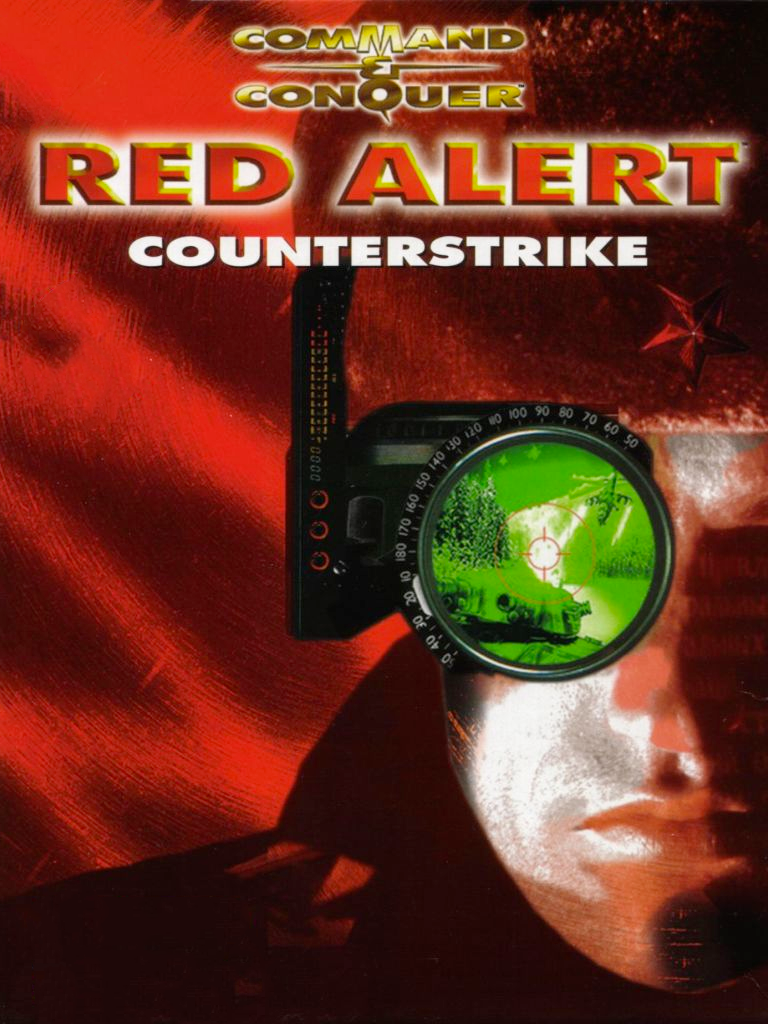 Command & Conquer: Red Alert - Counterstrike box art