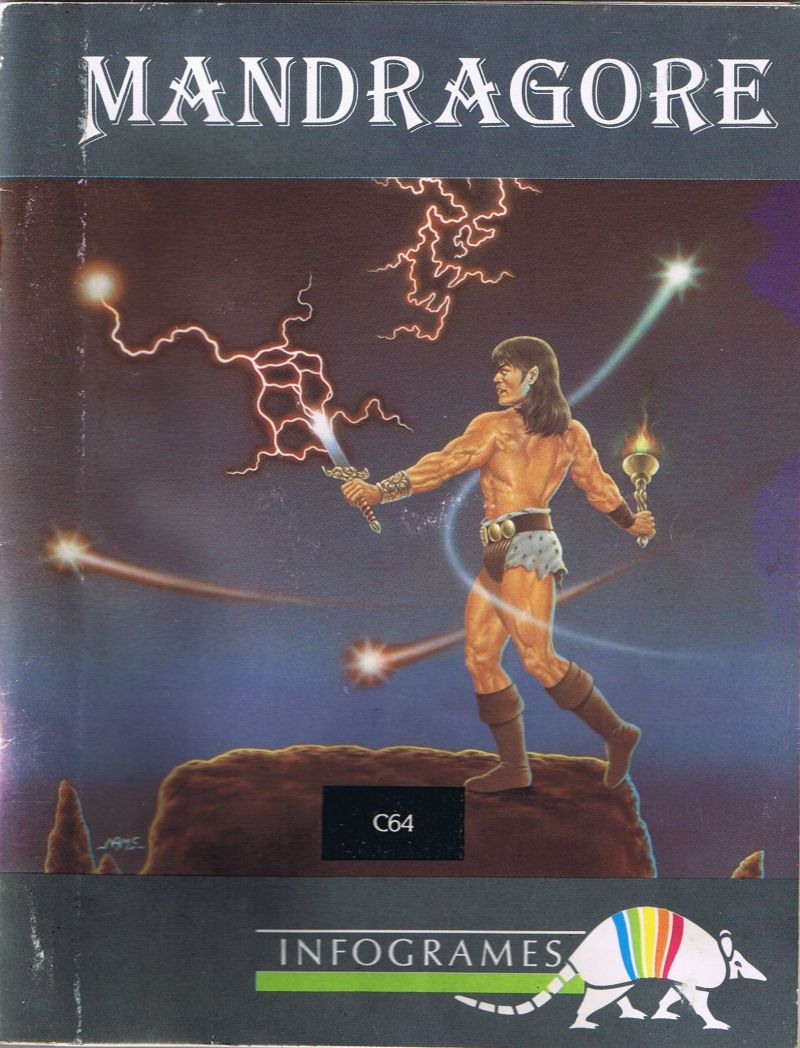 Jeu Vidéo Mandragore Pour Thomson MO5 - Édition Infogrames 1984 | Jeu Rétro Bon état
