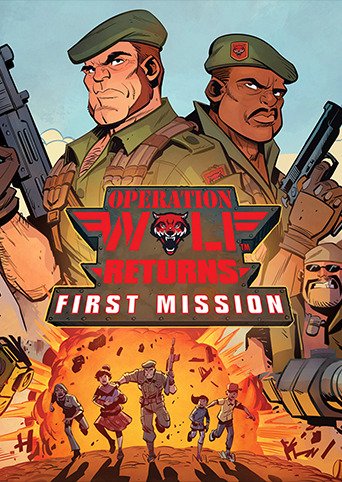 Operation Wolf Returns: First Mission box art