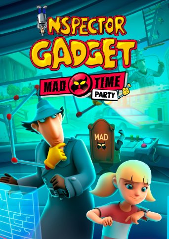Inspector Gadget - MAD Time Party box art