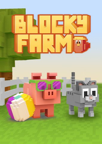 Blocky Farm box art