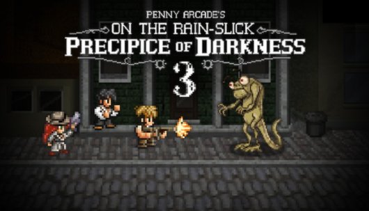 Penny Arcade’s On the Rain-Slick Precipice of Darkness 3 - Game Poster